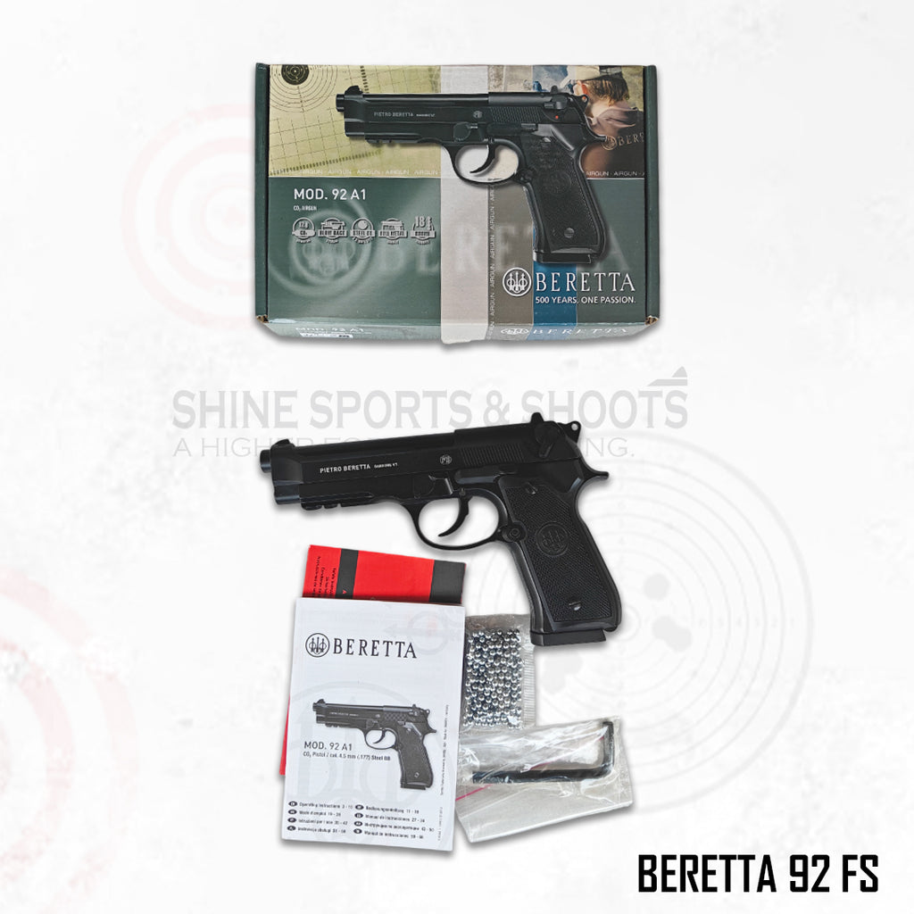 Beretta 92 FS – .177 (4.5 mm) CO2 Air Pistol | Imported