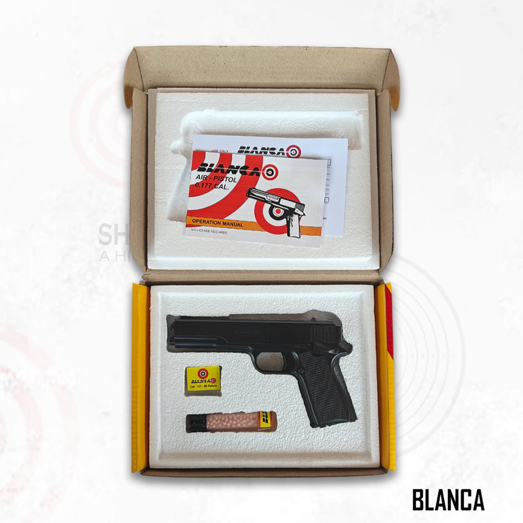 Blanca Air Pistol – .177 (4.5 mm) Spring Type Air Pistol | Made in India