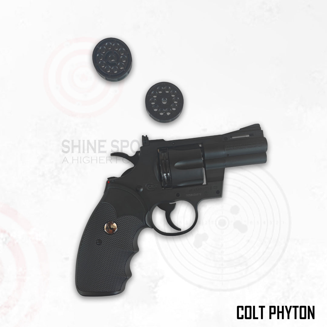 Colt Python Revolver – .177 (4.5 mm) CO2 Air Revolver | Imported