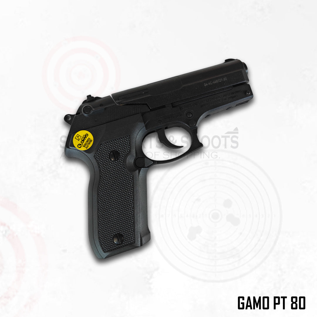 Gamo PT-80 – .177 (4.5 mm) CO2 Air Pistol | Imported