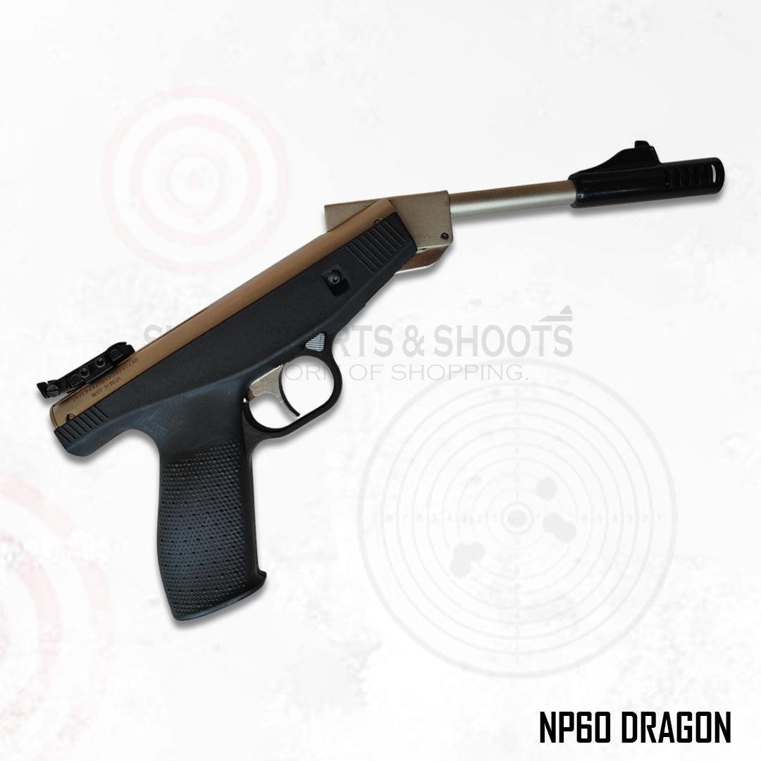 NP60 Draco – .177 (4.5 mm) Break Barrel Air Pistol | Made in India