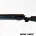 NX200 Athena Black – .177 (4.5 mm) Break Barrel Air Rifle | Made in India