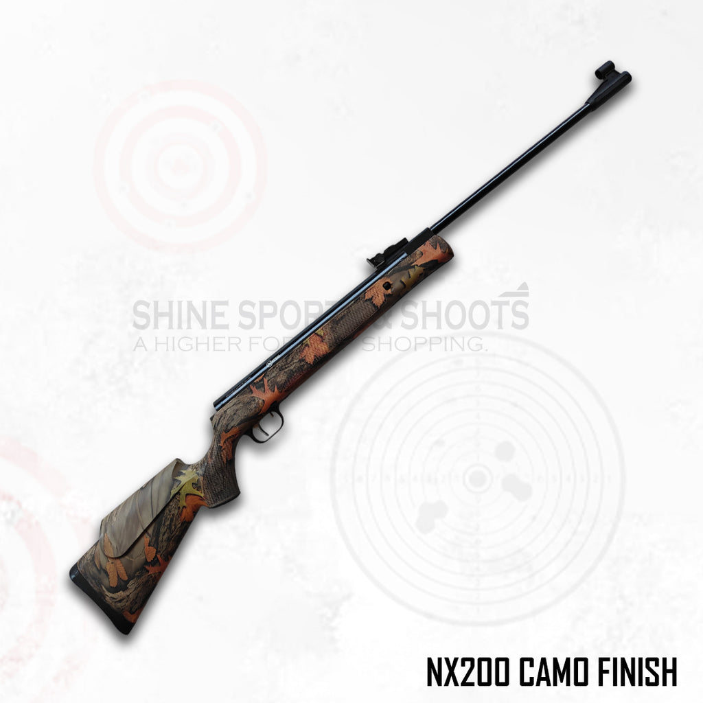 NX200 Athena Camo Finish – .177 (4.5 mm) Break Barrel Air Rifle | Made in India