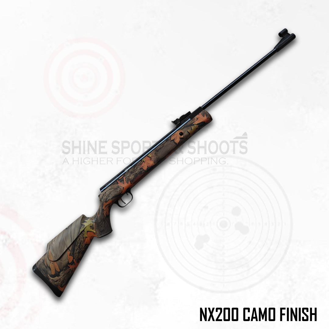 NX200 Athena Camo Finish – .177 (4.5 mm) Break Barrel Air Rifle | Made in India
