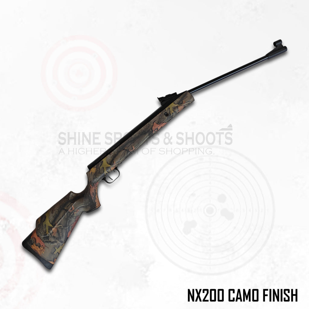 NX200 Athena Camo Finish – .177 (4.5 mm) Break Barrel Air Rifle | Made in India