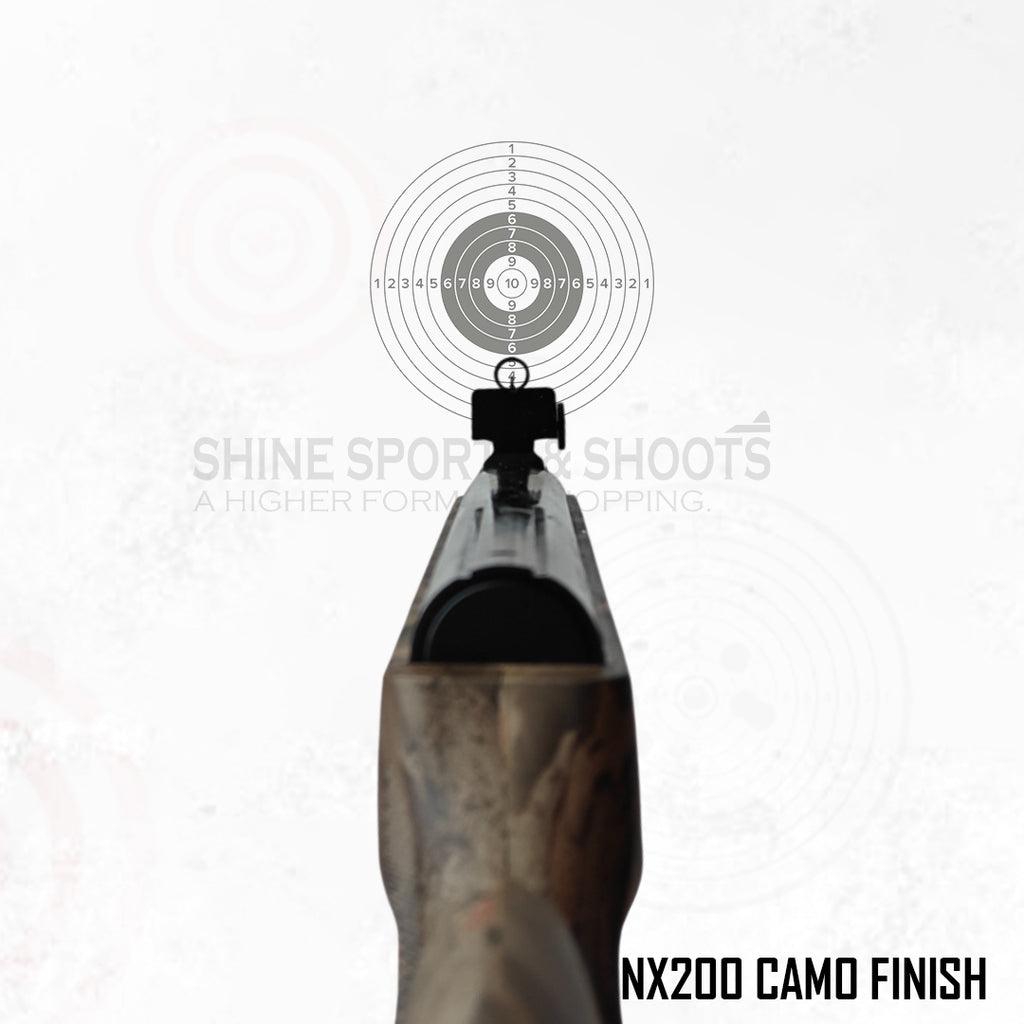NX200 Athena Camo Finish – .177 (4.5 mm) Break Barrel Air Rifle | Made in India