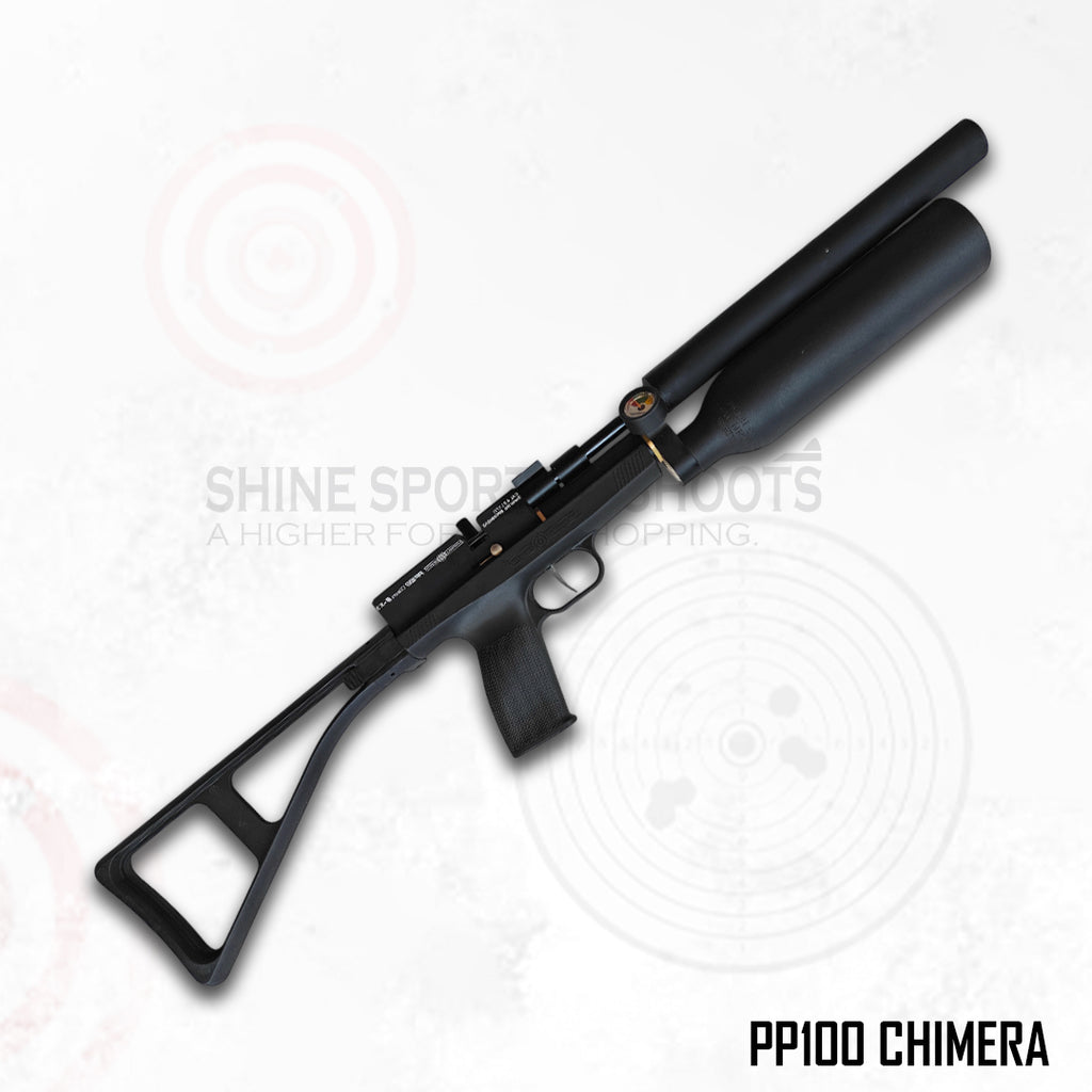 PP100 Chimera B X3 – .177 (4.5 mm) PCP Air Pistol | Made in India