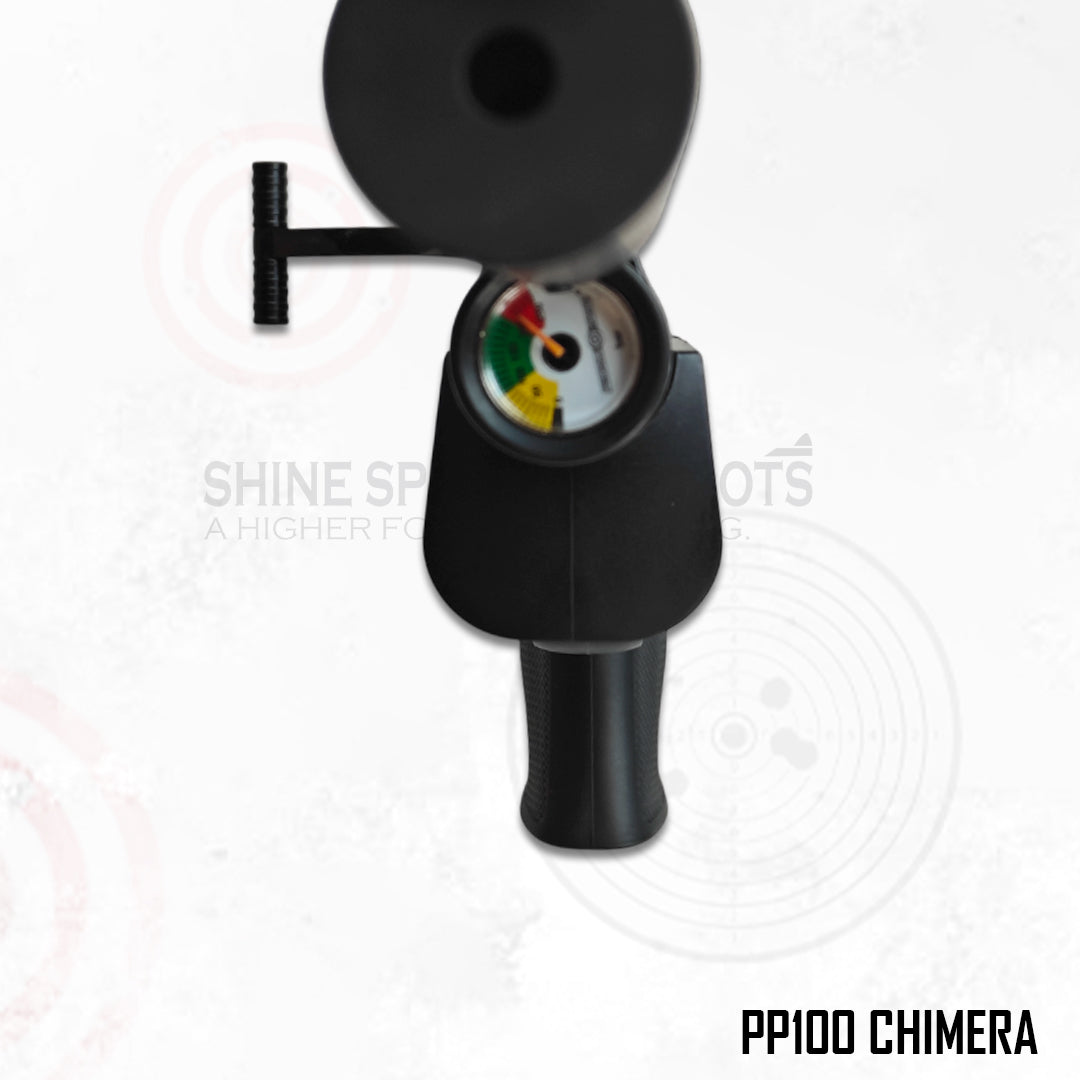 PP100 Chimera B X3 – .177 (4.5 mm) PCP Air Pistol | Made in India
