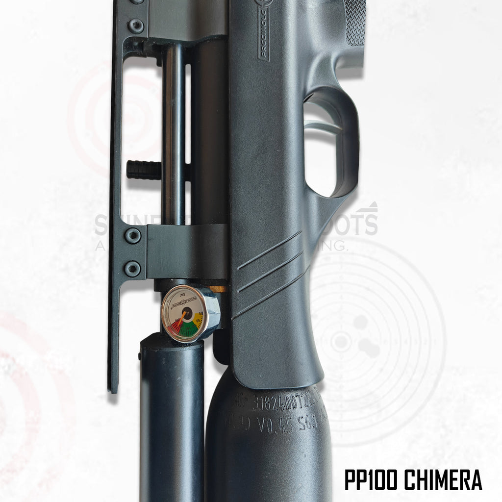 PP100 Chimera B X3 – .177 (4.5 mm) PCP Air Pistol | Made in India