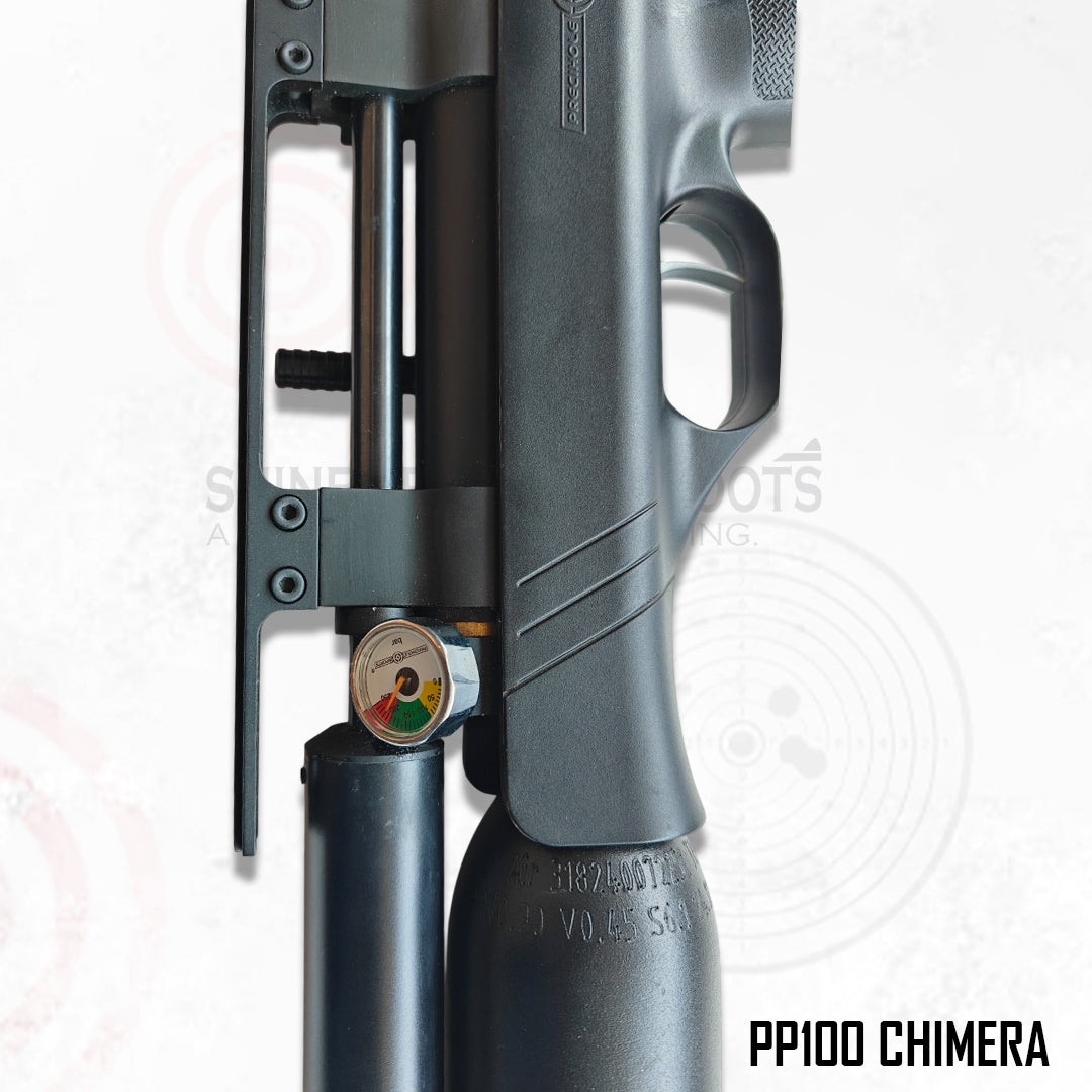 PP100 Chimera B X3 – .177 (4.5 mm) PCP Air Pistol | Made in India
