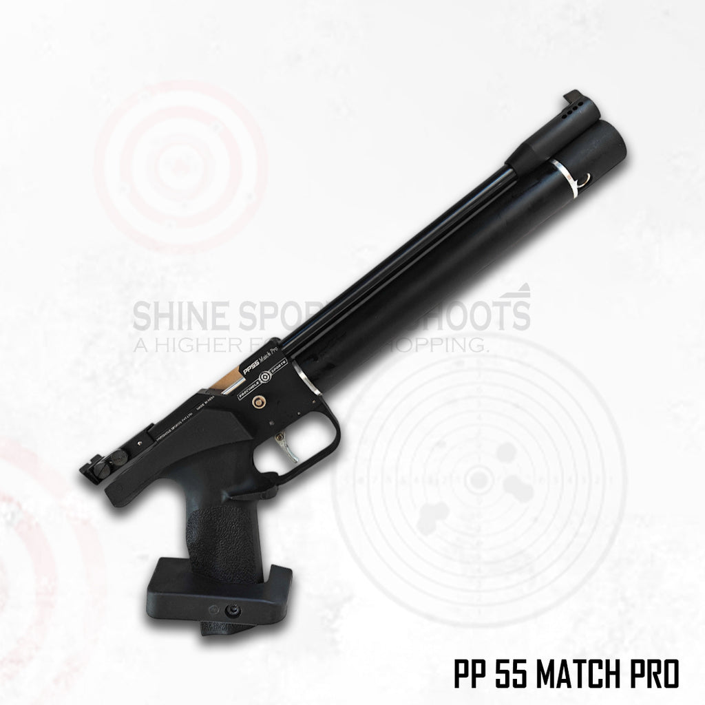 PP55 Match Pro – .177 (4.5 mm) PCP Air Pistol | Made in India