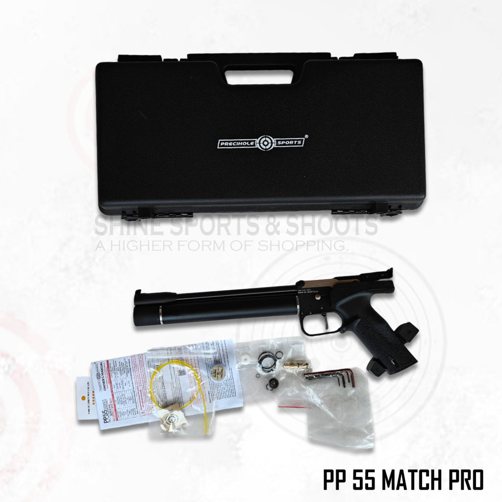 PP55 Match Pro – .177 (4.5 mm) PCP Air Pistol | Made in India