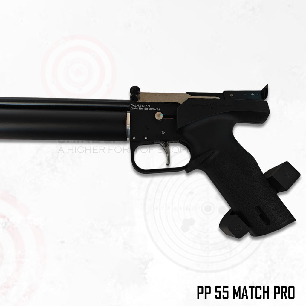 PP55 Match Pro – .177 (4.5 mm) PCP Air Pistol | Made in India