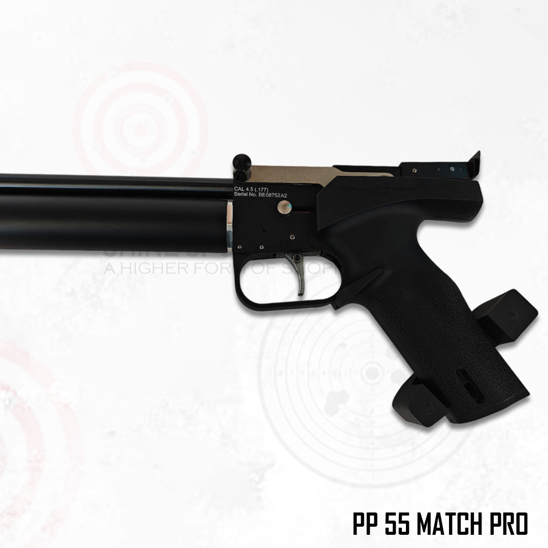 PP55 Match Pro – .177 (4.5 mm) PCP Air Pistol | Made in India