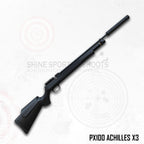 PX100 Achilles X3 Black – .177 (4.5 mm) PCP Air Rifle | Made in India