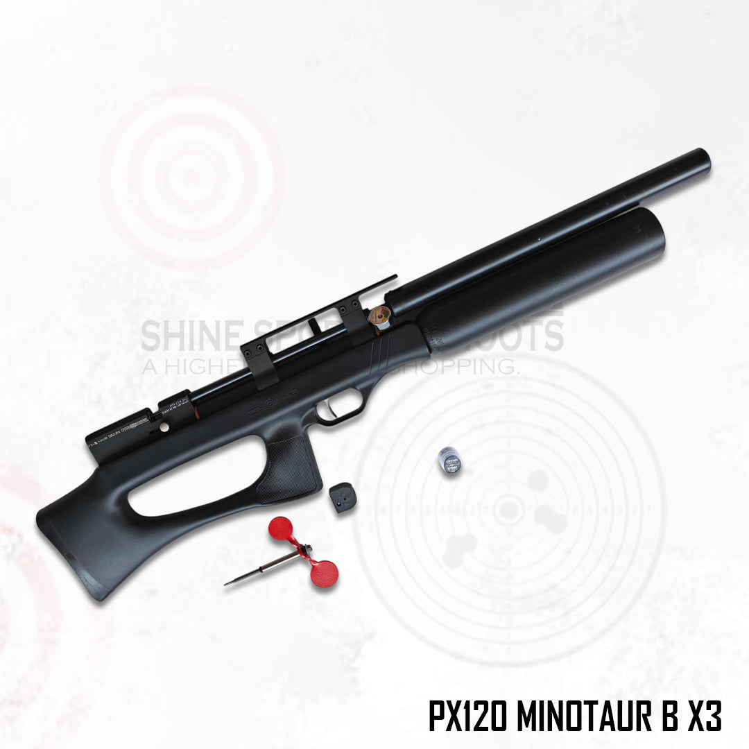 PX120 Minotaur B X3 – .177 (4.5 mm) PCP Air Rifle | Made in India