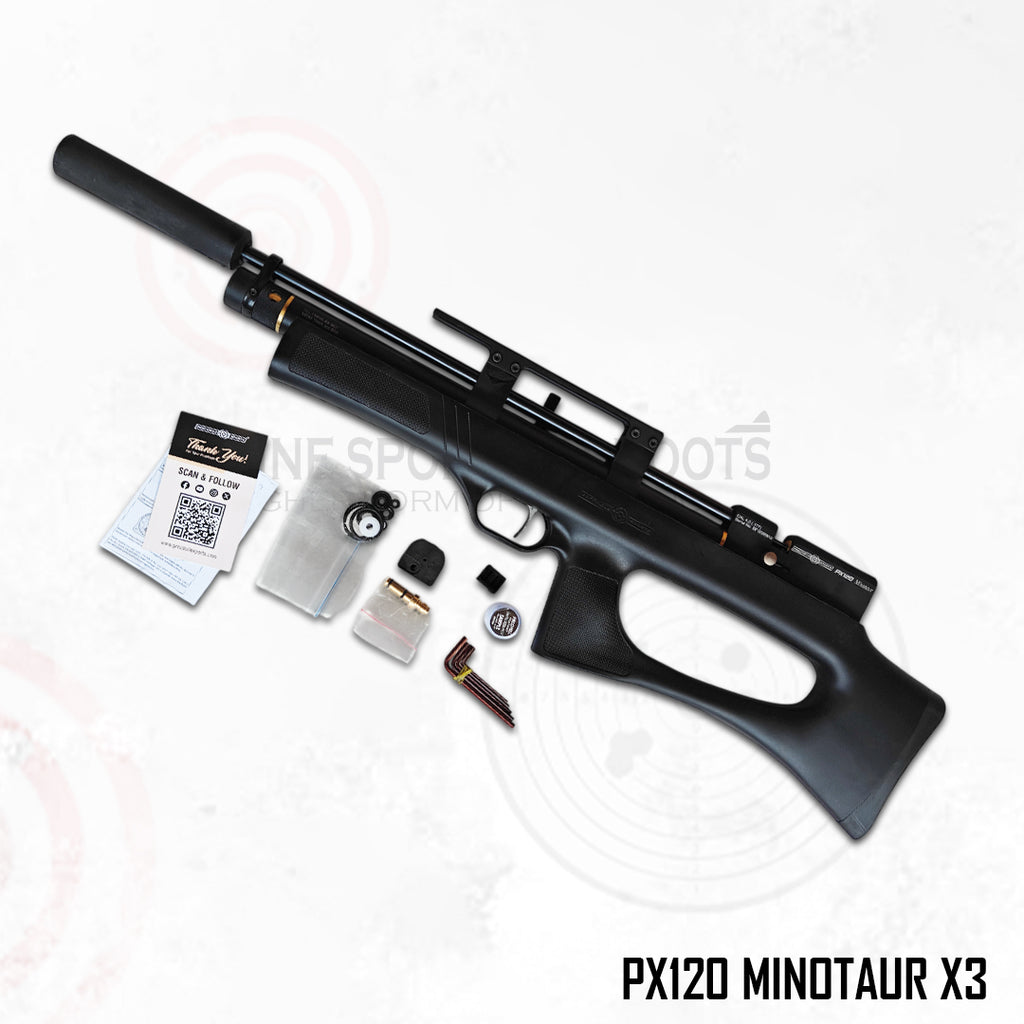 PX120 Minotaur – .177 (4.5 mm) PCP Air Rifle | Made in India