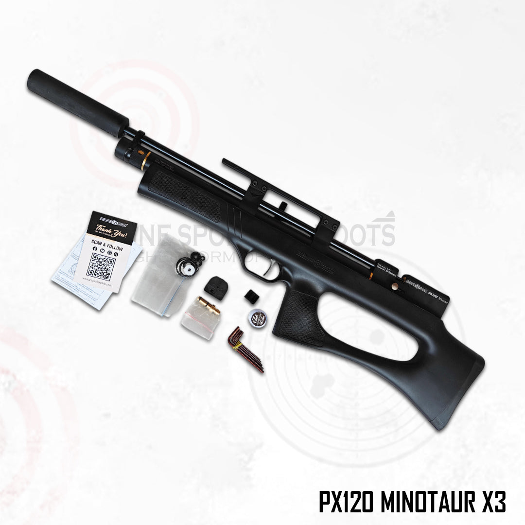 PX120 Minotaur – .177 (4.5 mm) PCP Air Rifle | Made in India
