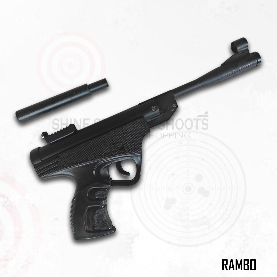 Rambo Air Pistol – .177 (4.5 mm) Break Barrel Air Pistol | Made in India