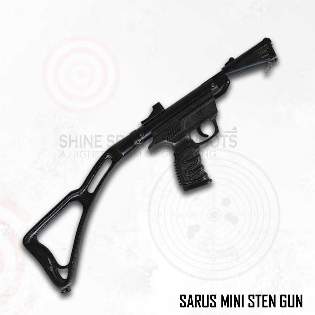 Saras Mini Sten Gun – .177 (4.5 mm) Break Barrel Air Pistol | Made in India