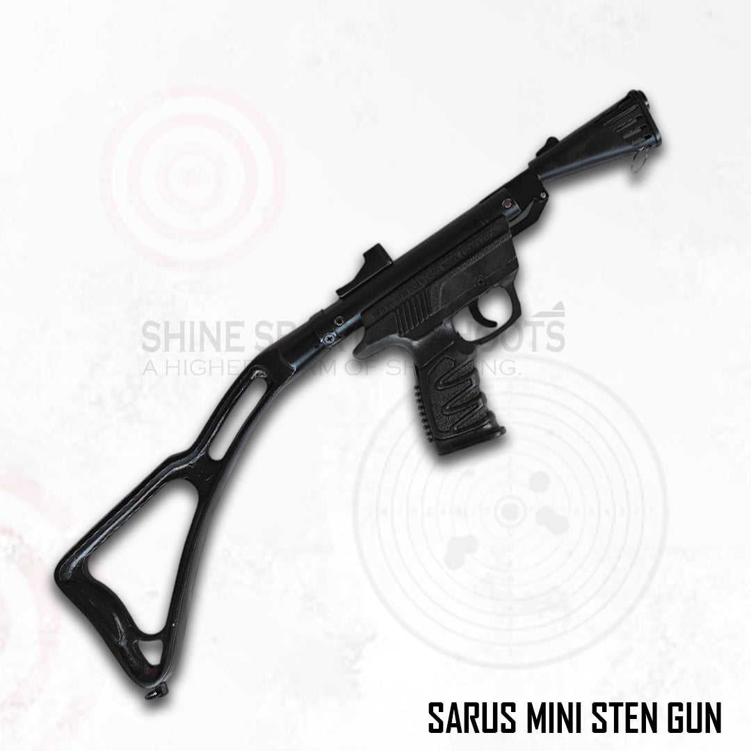 Saras Mini Sten Gun – .177 (4.5 mm) Break Barrel Air Pistol | Made in India