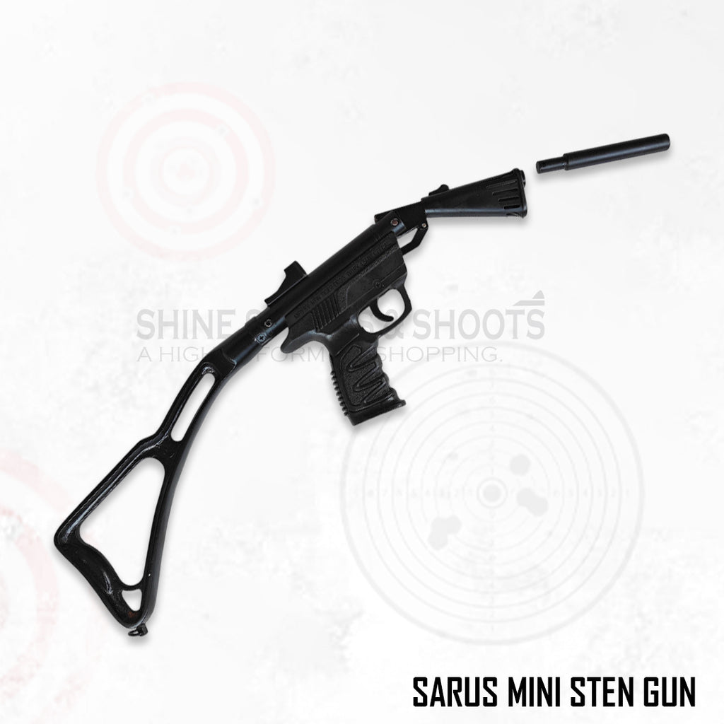 Saras Mini Sten Gun – .177 (4.5 mm) Break Barrel Air Pistol | Made in India