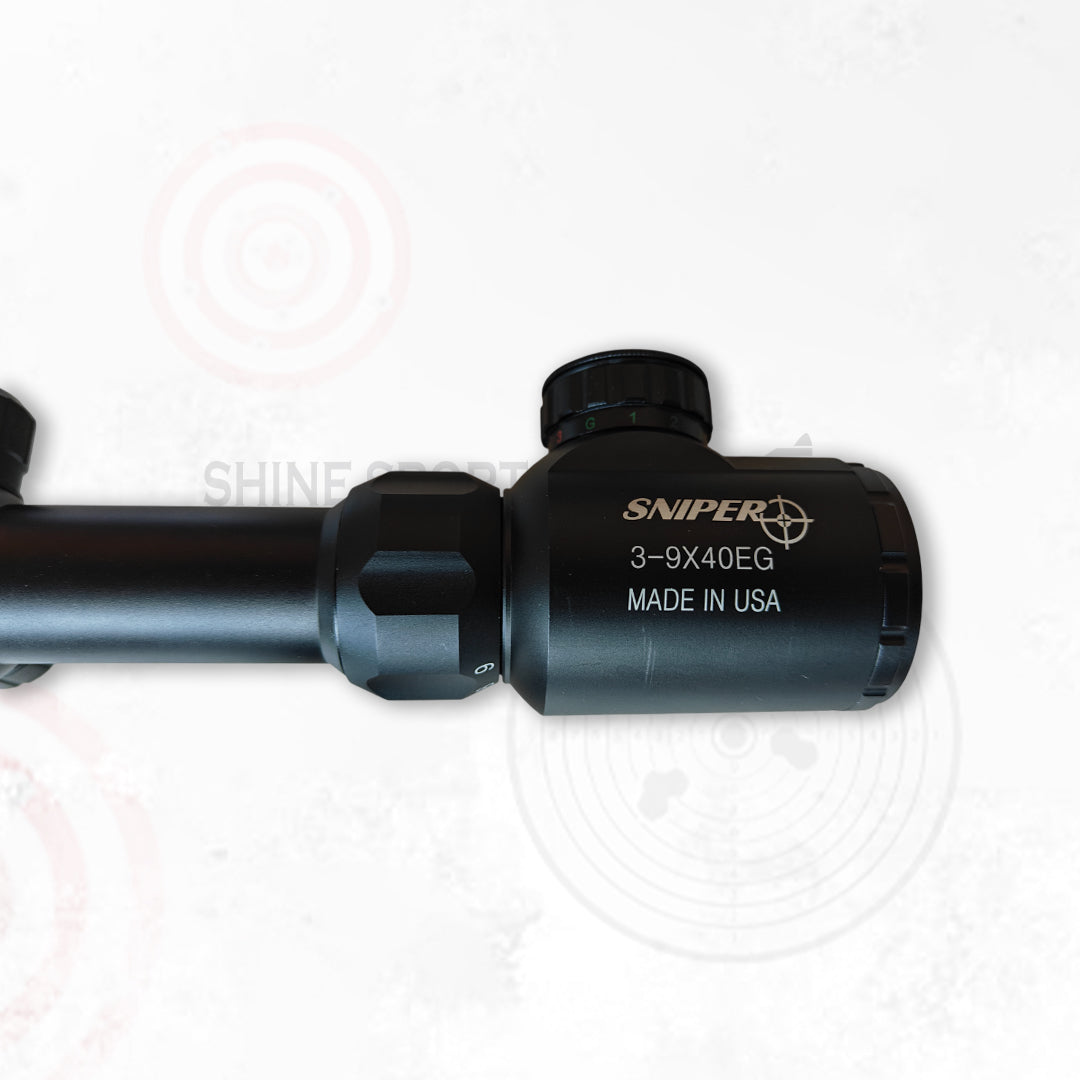 Snipper 3–9×40 Rifle Scope